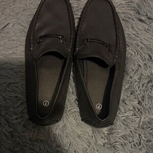Elegant boys black Slip-On Loafers